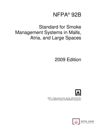 NFPA 92B PDF NFPA 92B PDF